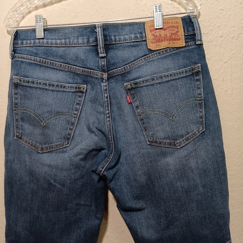 Levi's Dark Wash Jean Shorts